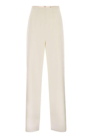 Max Mara Balta - High-Waisted Wool Trousers