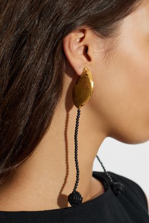 Jacquemus Poissona-Lunes Earrings, Womens, Gold
