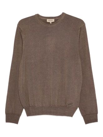 Woolrich Maglione girocollo a maniche lunghe - Marrone