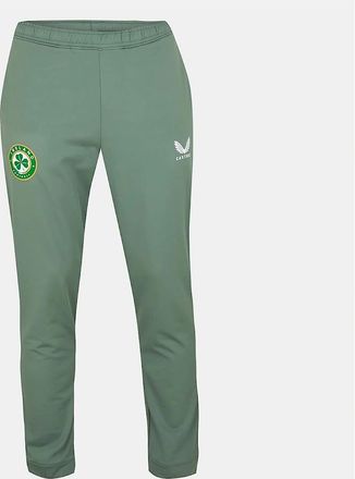 Castore Mens Fai Solid Patterned Slim Joggers - Green - Size: 37/36/32