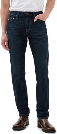 AG - Adriano Goldschmied Graduate Mens Blue Denim Cotton Mid-Rise Straight Leg GBO3610