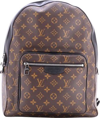 Louis Vuitton Josh Backpack Macassar Monogram Canvas (Authentic Pre-Loved)