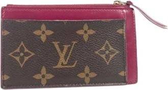 Louis Vuitton Pre-owned Canvas Wallet - Dames - Vintage Accessoires - Bruin - ONE Size - Vintage