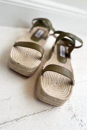 Caverley Jude Espadrille In Olive