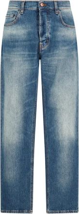 Haikure Straight Fit Jeans, male, Blue, W32, Slim Tokyo Jeans