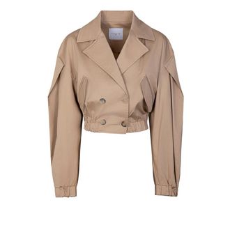 Ga&euml;lle Paris Gaelle Trench Coat - female - Ga&euml;lle Paris - Blazers - Brown - M - Jackets