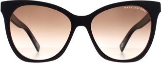 Marc Jacobs Cat Eye Womens Plum Brown Gradient 336/S - Purple - One Size
