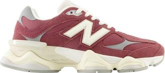 New Balance Mens 9060 - Running Shoes Grey/Red Size 10.0