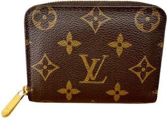 Louis Vuitton Brown Monogram Monogram Leather Coin Purse/Coin Case (Pre-Owned)