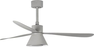 Faro Barcelona Amelia L Ventilador Gris Wall Control Cct