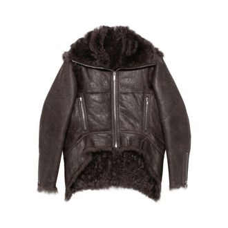 Rick Owens Leather Outerwears