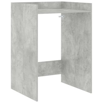 vidaXL Armario Para Lavadora Concreto 67,5 X 62 X 97 Cm Vidaxl