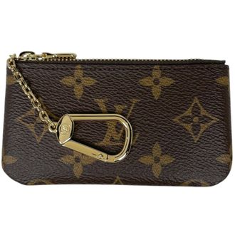 Louis Vuitton Brown Monogram Coin Purse/Coin Case (Pre-Owned)