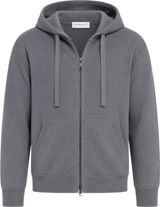 Paolo Pecora Felpa con zip e cappuccio - - Sweatshirts & Hoodies - Uomo - Grigio - XL