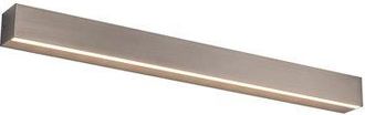 Mantra Mantra Aplique De Pared Led Elegance 24w 3000k 2750lm, Gris 60,6cm De Largo
