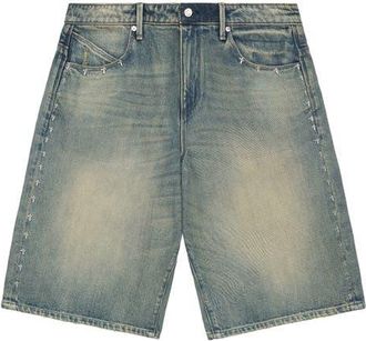 Rta Gustavo Oversize Denim Bermuda Shorts in Dawn Wave at Nordstrom, Size 31