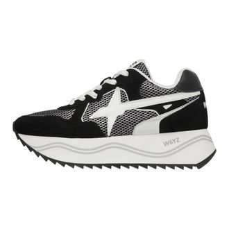 W6YZ Sneakers, female, Black, Size: 8 US Deva W. Sneakers