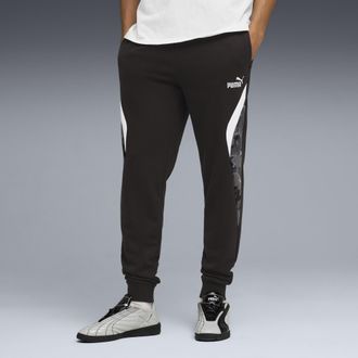 Puma Pantaloni della tuta Camo da uomo, Abbigliamento, Nero, XXL