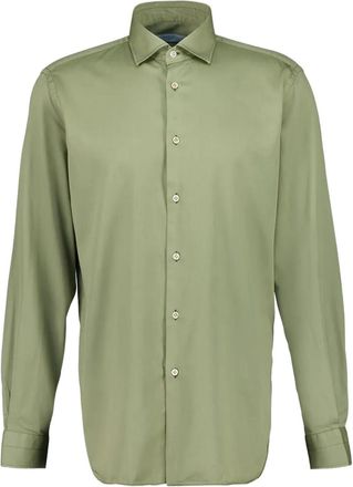 Boglioli Camicia con colletto francese - Verde