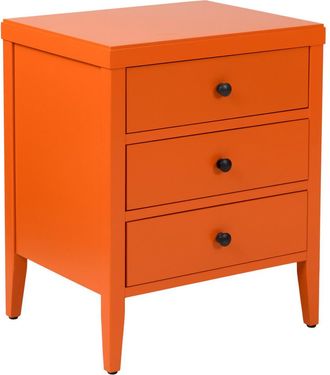 East at Main East At Main Webb Orange Acacia Wood Rectangle Accent Table