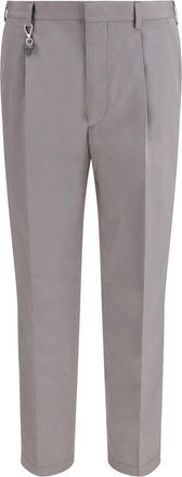 Prada Grey Pleated Trousers