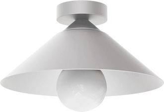 Lumicom Lumicom - chapeau Plafoniera, 1XE27, max 42W, metallo, bianco opaco, D25cm