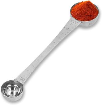 OEM Cucharas Medidoras De Doble Cara, Cucharilla De Caf&eacute; De Acero Inoxidable Y Cucharilla De T&eacute; Con Escala De Medici&oacute;n Para La Cocina