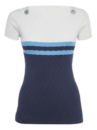 Chanel Top a righe - Blu