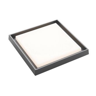 Lucande L&aacute;mparas de techo LED de aluminio gris