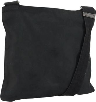Prada Pre-owned Nylon Cross Body Bag - Dames - Vintage Schoudertas - Zwart - ONE Size - Nylon - Vintage
