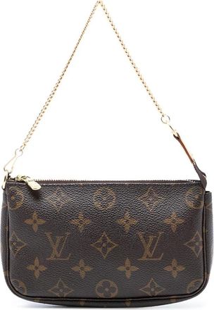 Louis Vuitton Pre-owned Shoulder Bags, female, Brown, Size: ONE SIZE Pre-owned Chain Handle Bag