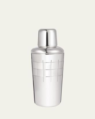 Christofle Graphik Silver-Plated Cocktail Shaker, 16 oz