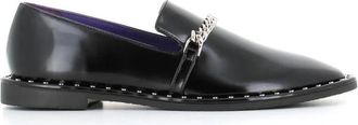 Stella McCartney Falabella Loafers - Dames - Loafers - Zwart - 35 1/2 EU - Leer - Schoenen