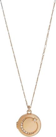 Alex and Ani Mother Locket Necklace in Gold at Nordstrom