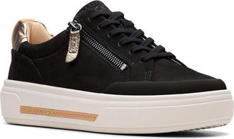 Clarks Hollyhock Zip Nubuck Sneaker