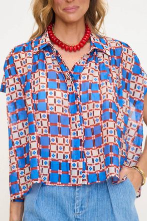 FRNCH Chrysocolle Shirt In Blue