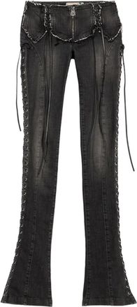 Blumarine Jeans con lacci - Grigio