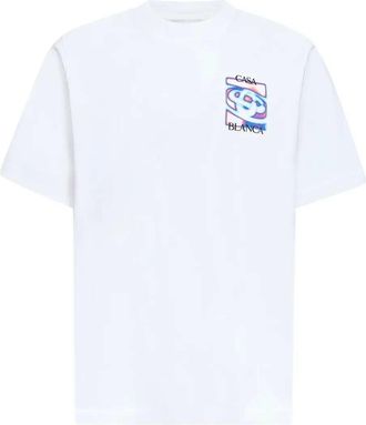 Casablanca Heat Map T-shirt met ronde hals