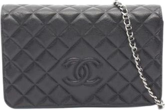 Chanel Borsa a tracolla in pelle Pre-owned - - Pre-owned - Donna - Nero - ONE SIZE