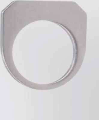 Rick Owens brass hollywood ring
