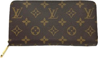 Louis Vuitton Monogram Brown Monogram Long Wallet (Bi-Fold) (Pre-Owned)