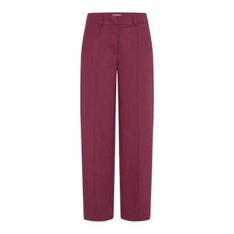 Ichi Pantaloni a gamba larga - - Trousers - Donna - Marrone - M