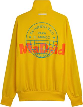 adidas x Bad Bunny DTmF Tour Merch Madrid Firebird Track Jacket Yellow LG9057