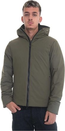 Save The Duck Hooded High-Tech Stofjas - Heren - Winterjassen - Groen - 2XL - Nylon - Jassen