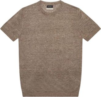 AT.P. CO Safa-280 T-Shirt - Heren - T-shirts - Bruin - L - Katoen - Tops