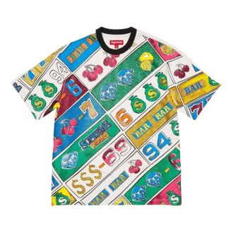 SUPREME SS26 Slot Machine S/S T-shirt White SUP-SS26-291-WHT