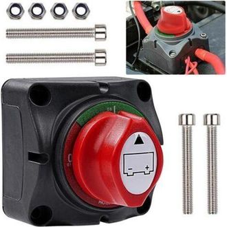 OEM Interruttore Di Disconnessione Batteria 12v-48v: Interruttore Di Disconnessione Batteria Auto 48v 275a - Interruttore Isolatore Batteria Per Barca, Ca