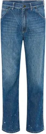 Maison Margiela jeans met vlekeffect