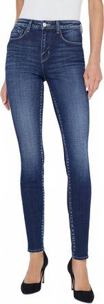 L'agence Marguerite High Rise Shinny Jean In Grove