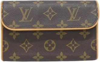 Louis Vuitton Pre-owned Belt Bags, female, Brown, Size: ONE SIZE Pre-owned Fanny Pack Pochette